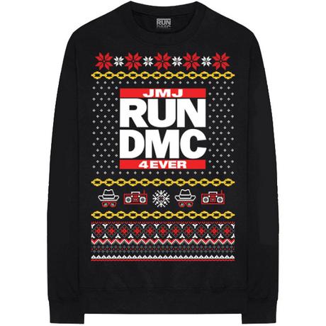 Run DMC  Holiday Sweatshirt  weihnachtliches Design 