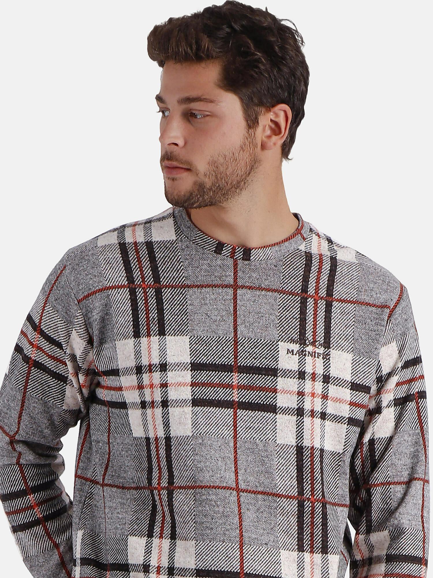 Admas Ensemble Pyjama Tartan Manches Longues  