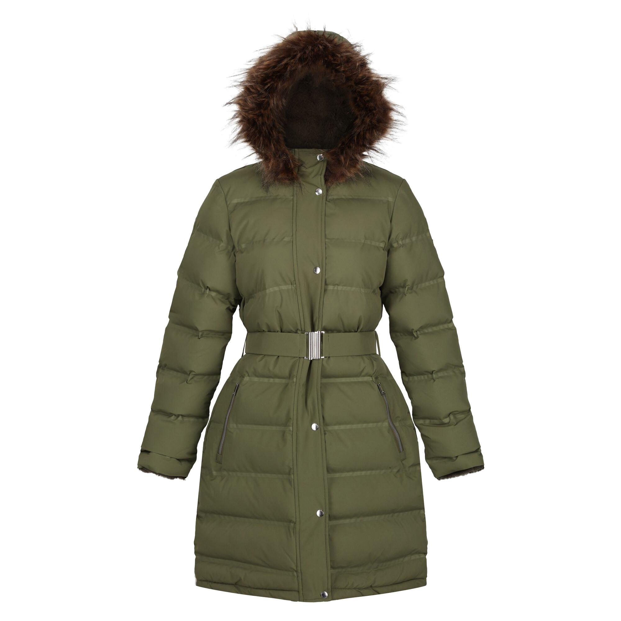 Image of Daleyza Parka Damen Olivegrün 42
