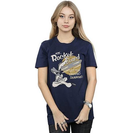 LOONEY TUNES  Tshirt ROCKET BOARD 