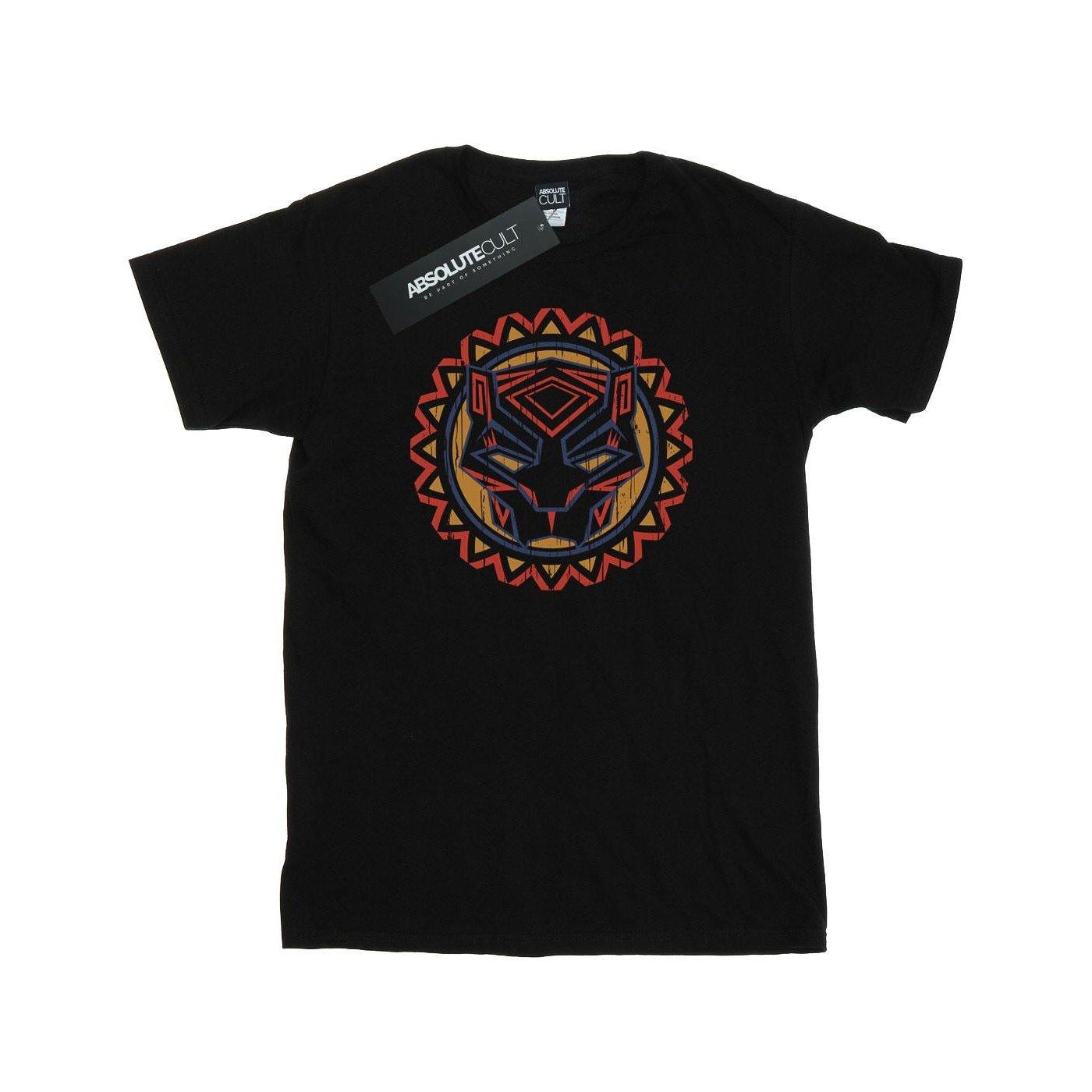 Image of Black Panther Tribal Panther Icon Tshirt Herren Schwarz XXL