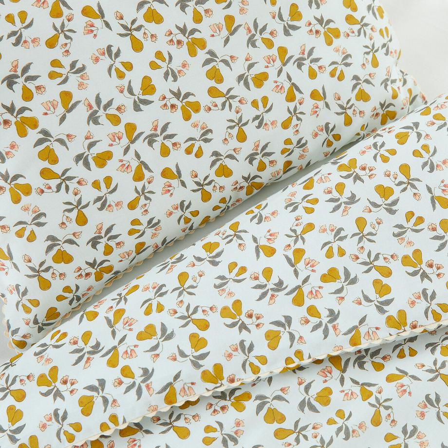 La Redoute Intérieurs Baby Duvetbezug Birnenmuster  