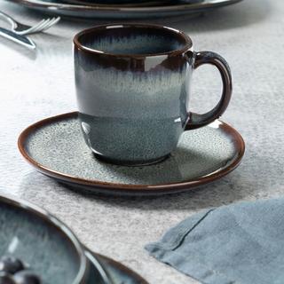 like. by Villeroy & Boch Sous-tasse à café 6 pièces Lave gris  