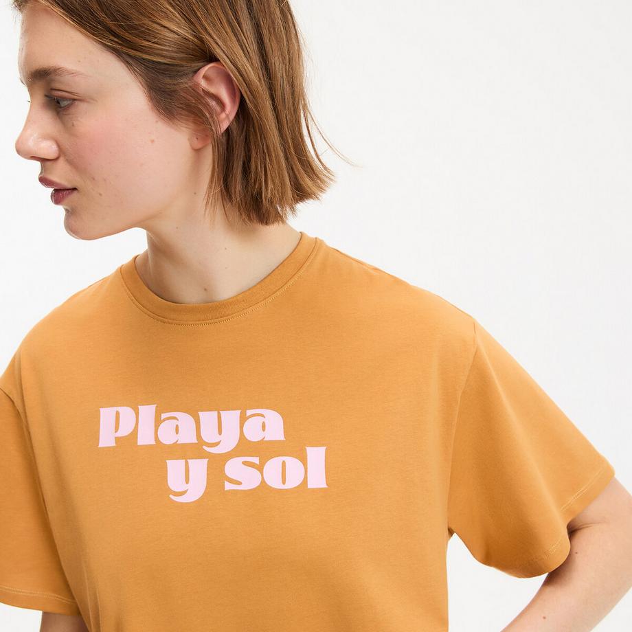 La Redoute Collections Playa y Sol Camicia da Notte a Maniche Corte  