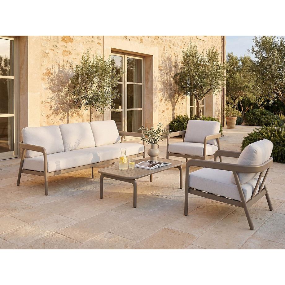 Vente-unique Gartensitzgruppe im Set ZAYORA  