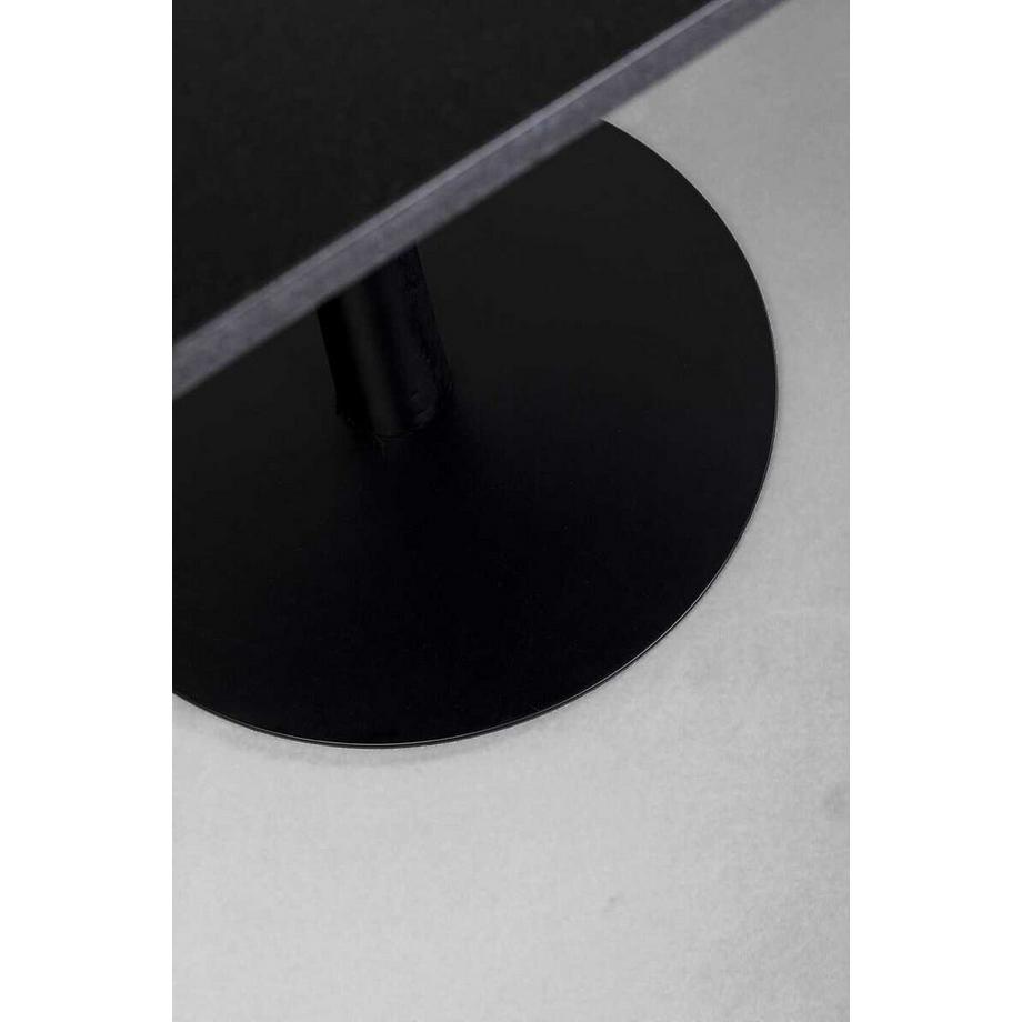 KARE Design Table de bistrot Capri noir 70x70  