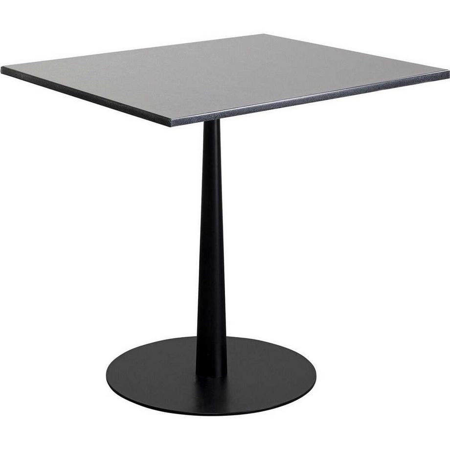 KARE Design Table de bistrot Capri noir 70x70  