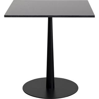 KARE Design Table bistro Capri noire 70x70  