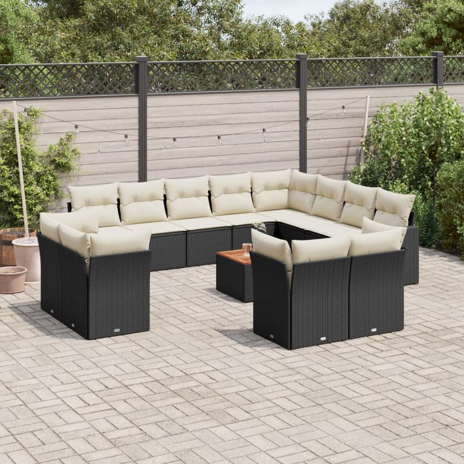 VidaXL Garten sofagarnitur poly-rattan  