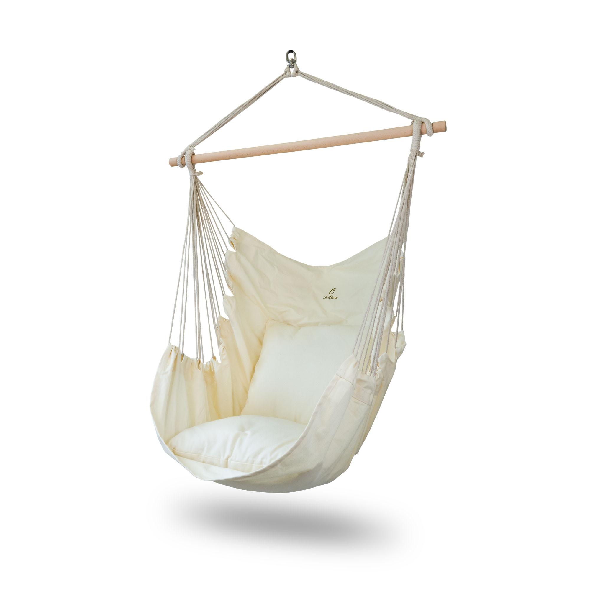 Chillme Fauteuil suspendu avec deux coussins  