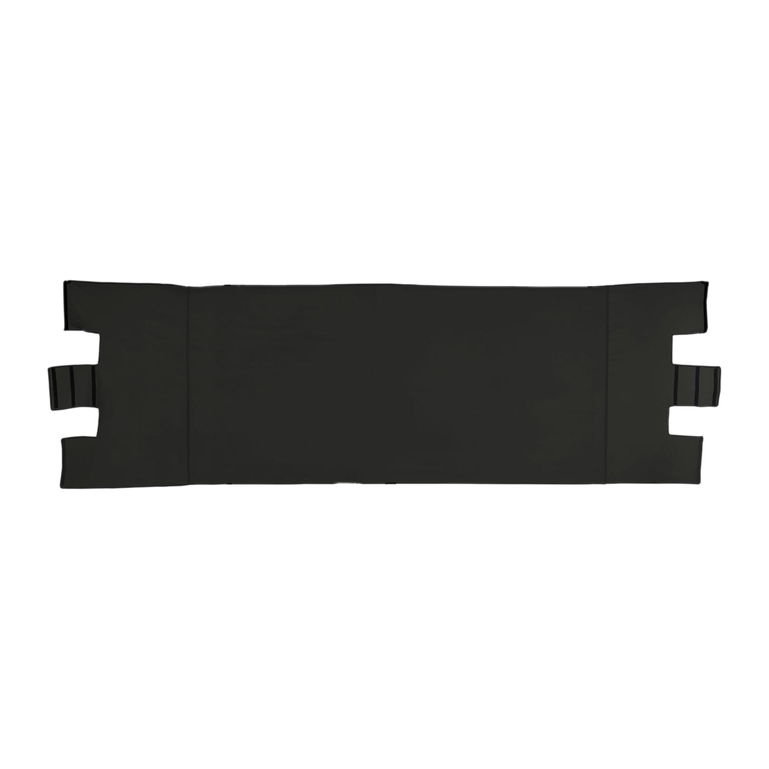 Northix Großes Brennholzregal aus Metall mit Abdeckung  