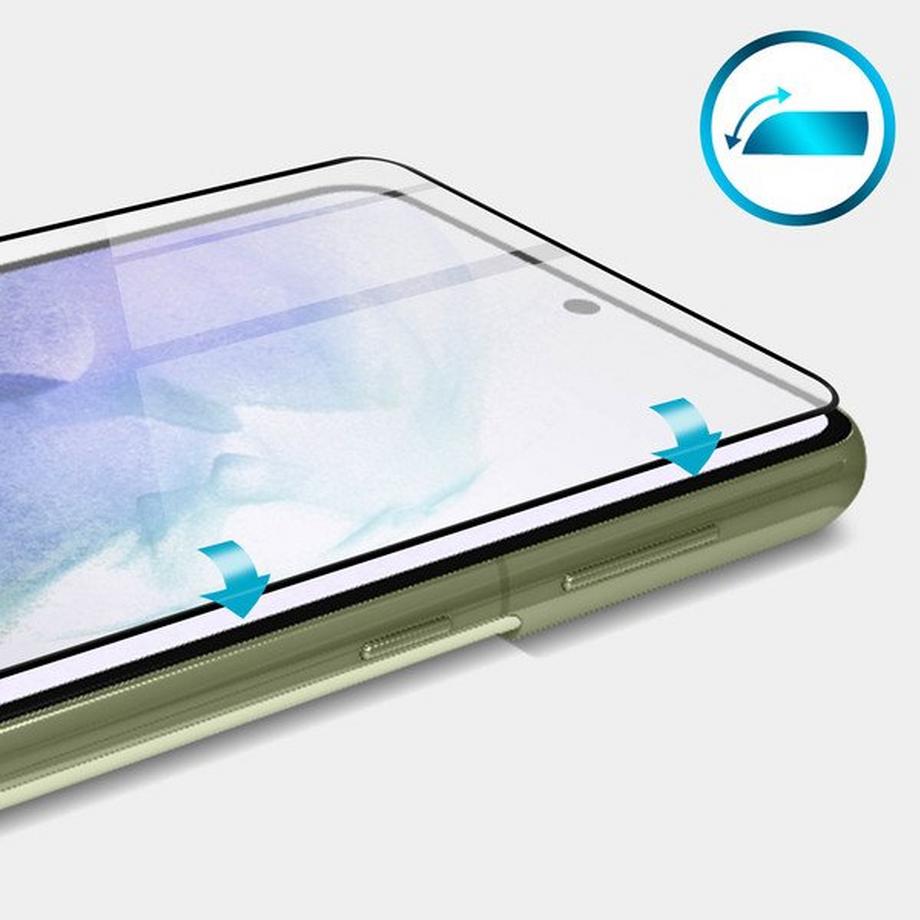 Avizar  Schutzfolie Samsung S21 FE Schwarz 