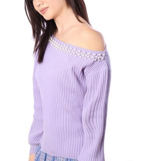 Bellemere New York  Schulterfreier Pullover aus Kaschmirmischung 