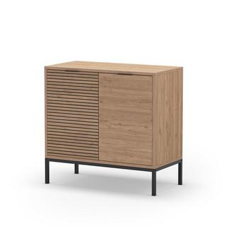 Calicosy Piccolo buffet 2 ante e piedi in metallo Ariel - L80 cm  