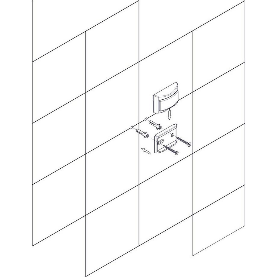 diaqua Porte-verre simple Chic 96 Laiton chromé  