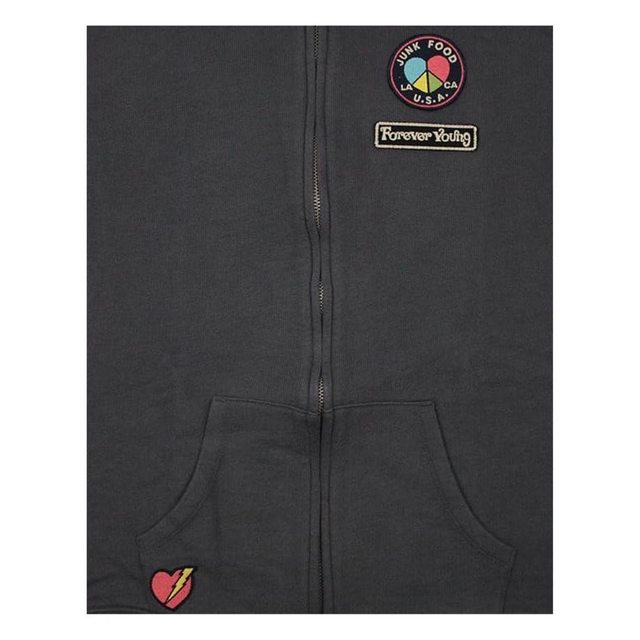 Junk Food Forever Young Felpa con cappuccio full zip  