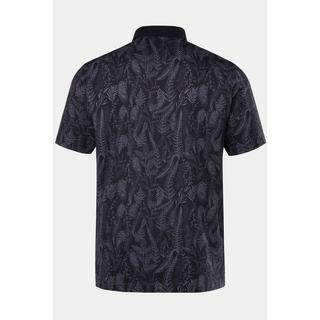 JP1880  Polo à manches courtes en jersey avec imprimé floral. Jusqu'au 8XL 