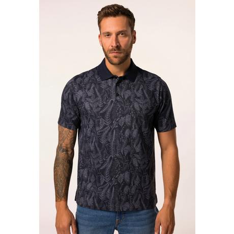 JP1880  Polo à manches courtes en jersey avec imprimé floral. Jusqu'au 8XL 