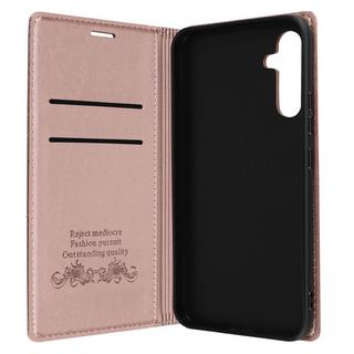 Avizar  Samsung A34 5G Wallet Etui Rosegold 