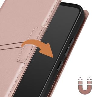 Avizar  Samsung A34 5G Wallet Etui Rosegold 