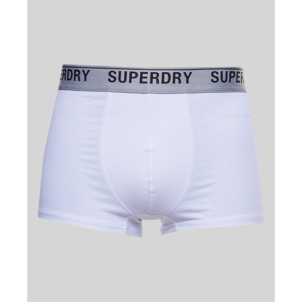 Superdry  Boxer Uomini Confezione da 3 Vestibilità confortevole-TRUNK MULTI TRIPLE PACK 