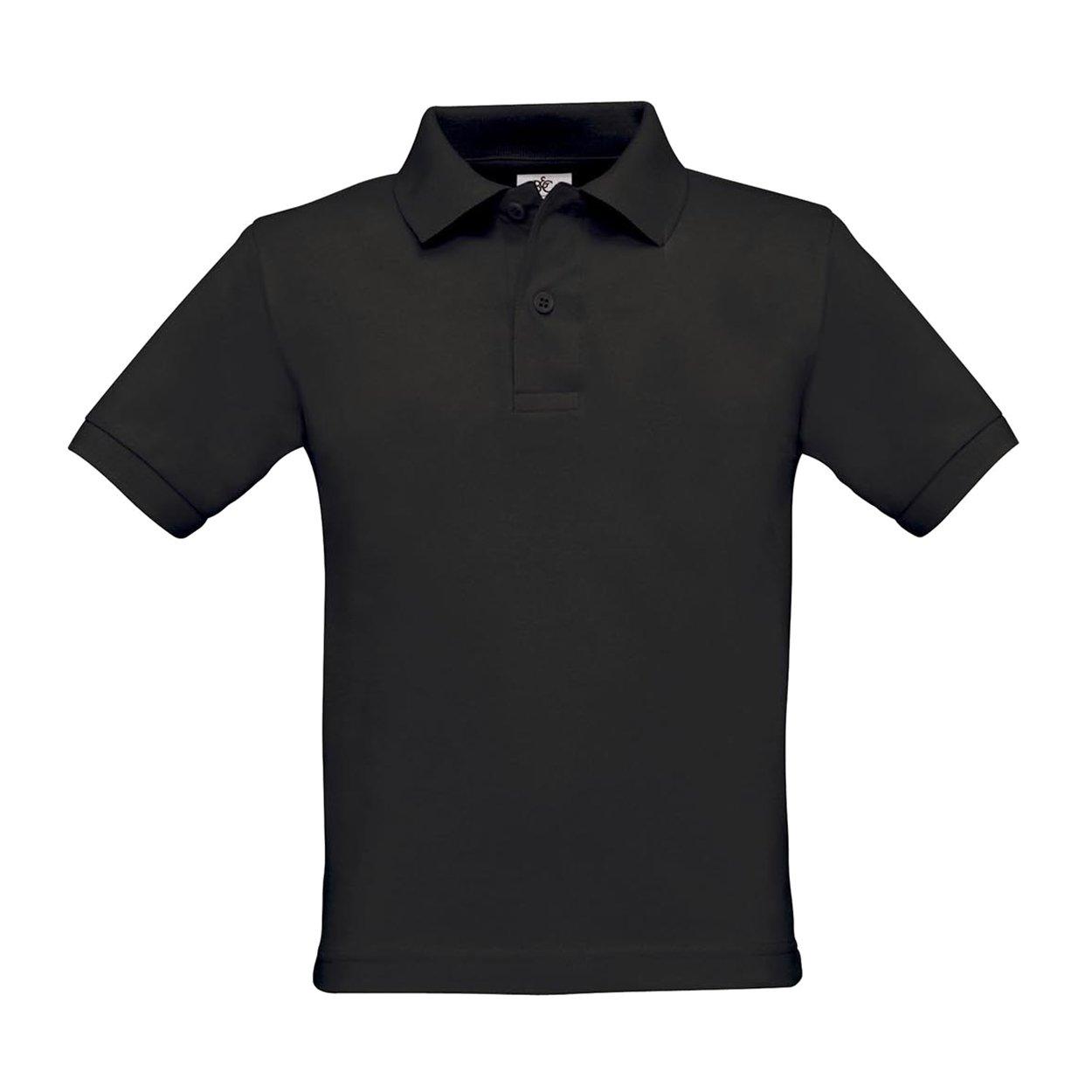 Image of B&c Safran Polo Shirt Mädchen Schwarz 7-8A