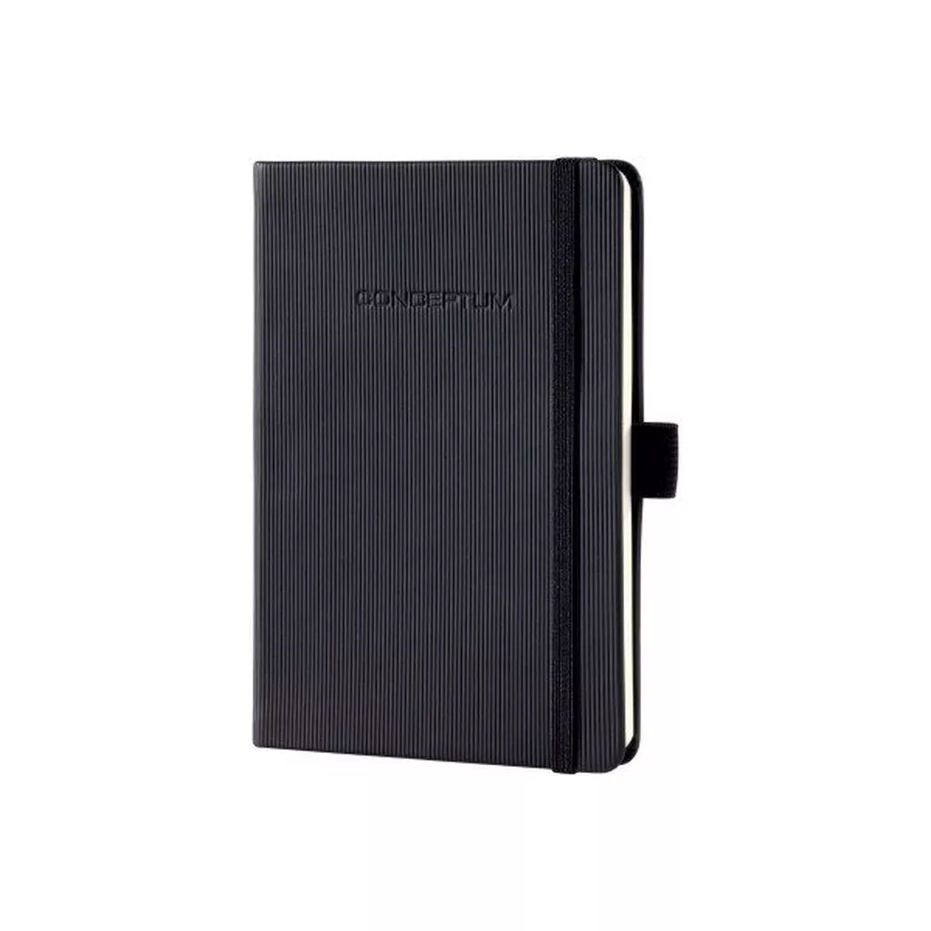SIGEL CO132 Notebook Conceptum - approx. A6 - lined - black -