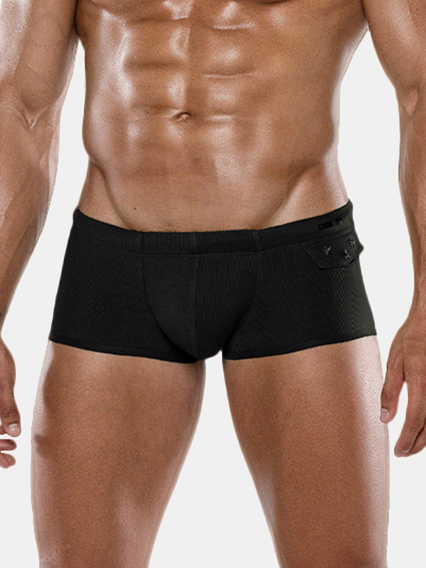 Image of Badeboxer Dive Unisex Schwarz M