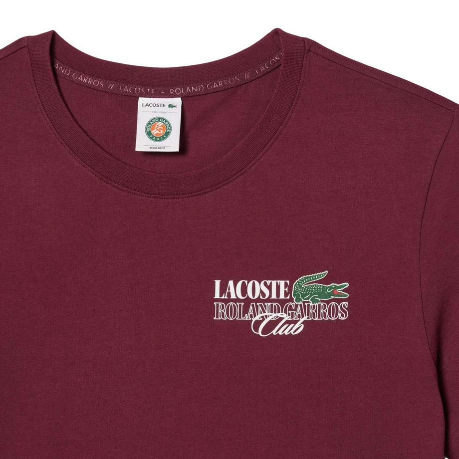 LACOSTE Roland Garros Edition Tennis T-Shirt  
