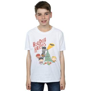 DC COMICS  Tshirt JUSTICE LEAGUE HOLIDAY HEROES 