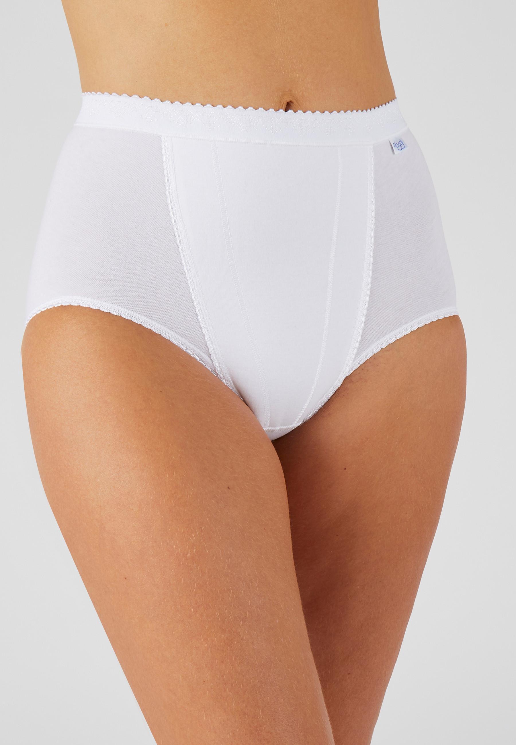 Image of Slips ,maxi Sloggi® Control Im 2er-pack. Unisex Weiss 42