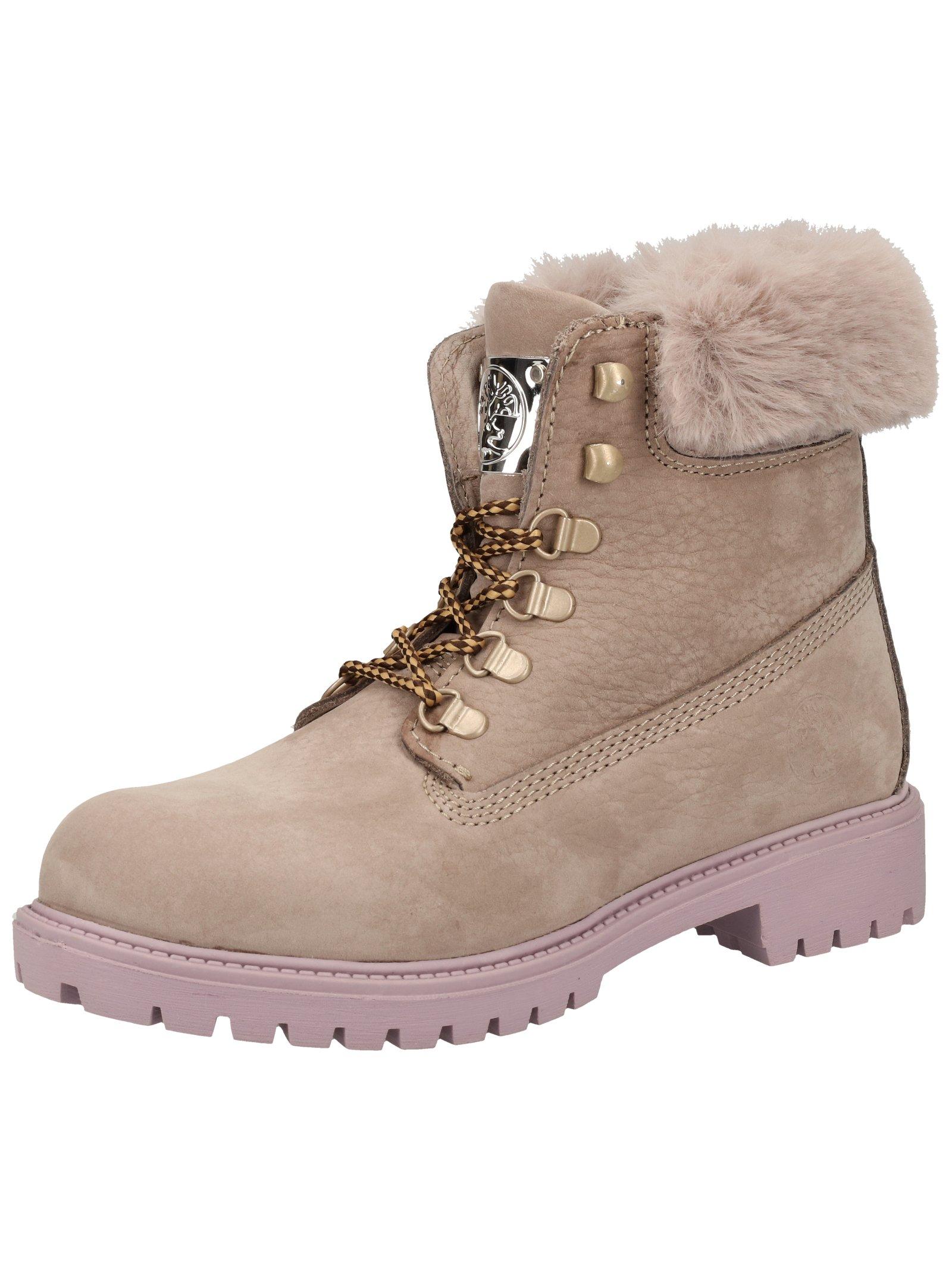 Image of Stiefelette Damen Pfirsich 36