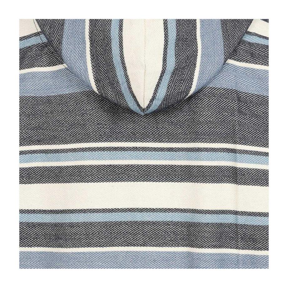 Lazy Jacks Sweat à capuche zippé rayé  