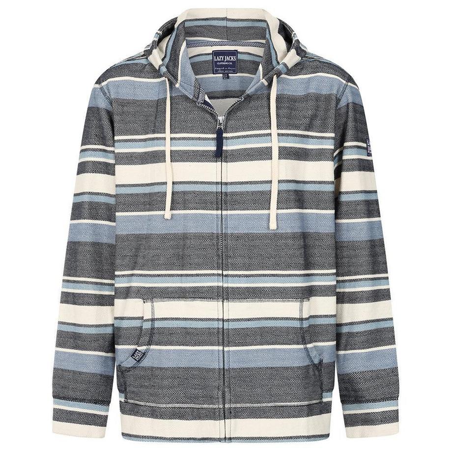 Veste à capuche motiftyle texturé