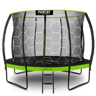 B2X Trampolino da giardino, 374 cm con rete protettiva interna di Neo-Sport  