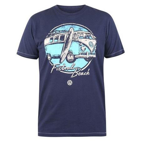 Duke Winterton D555 T-Shirt VW Bus Print  