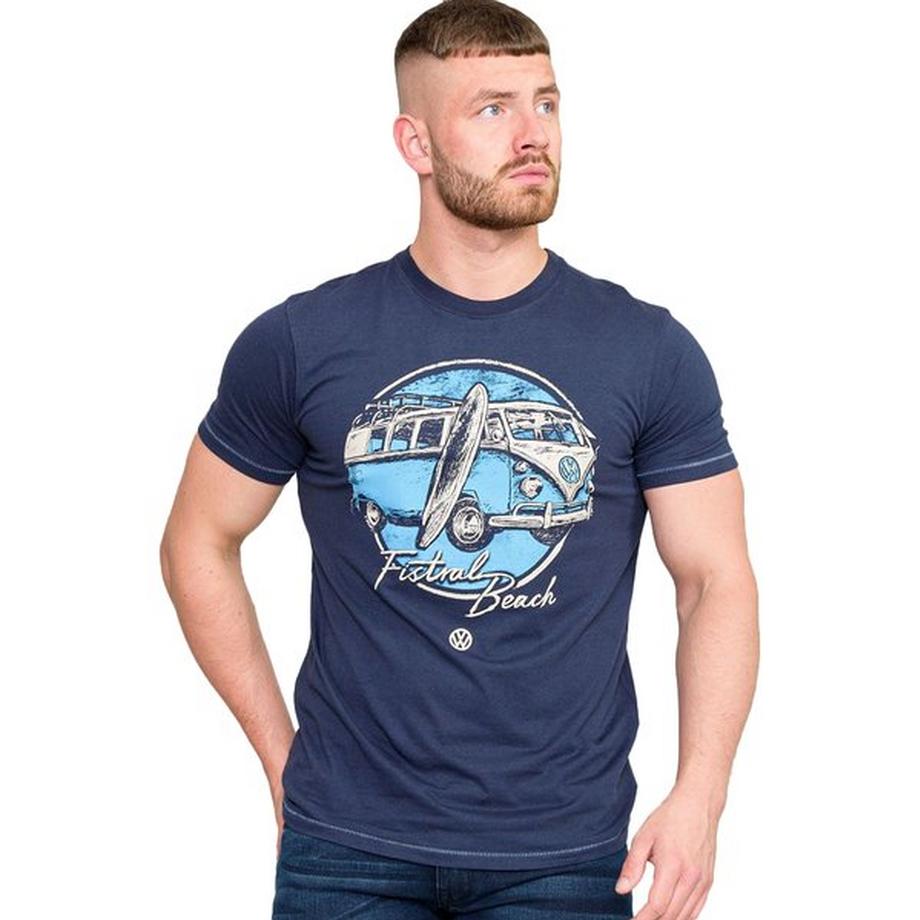 Duke Winterton D555 T-Shirt Imprimé Bus VW  