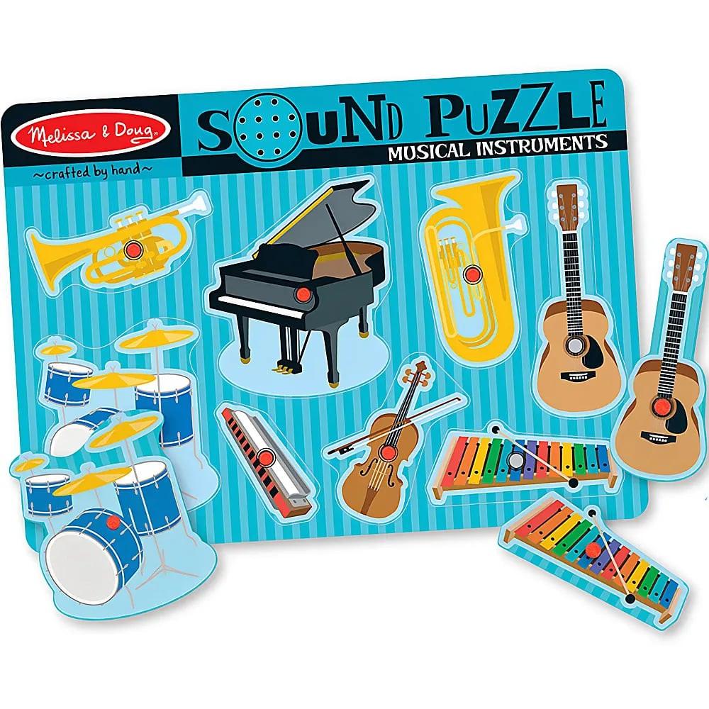 Image of Puzzle Musikinstrumente mit Sound
