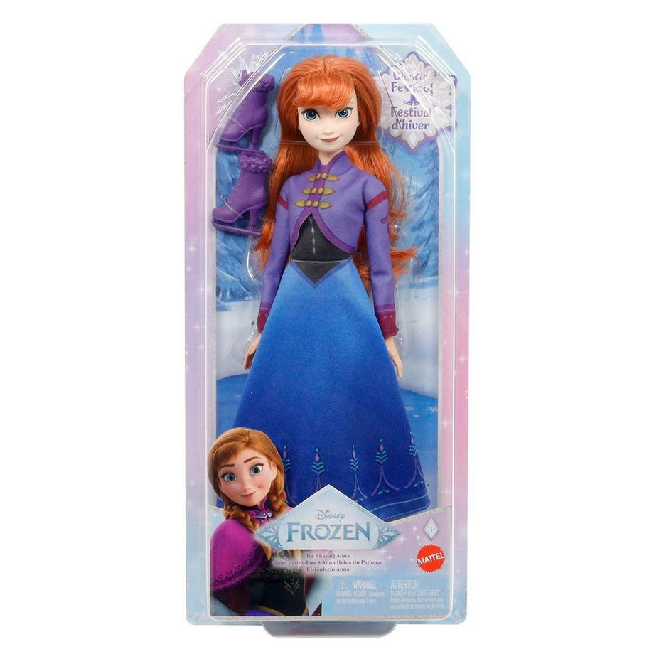 Mattel  Disney Frozen Eisläuferin Anna 
