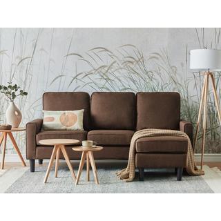 Beliani 3 Sitzer Sofa aus Polyester Industriell AVESTA  