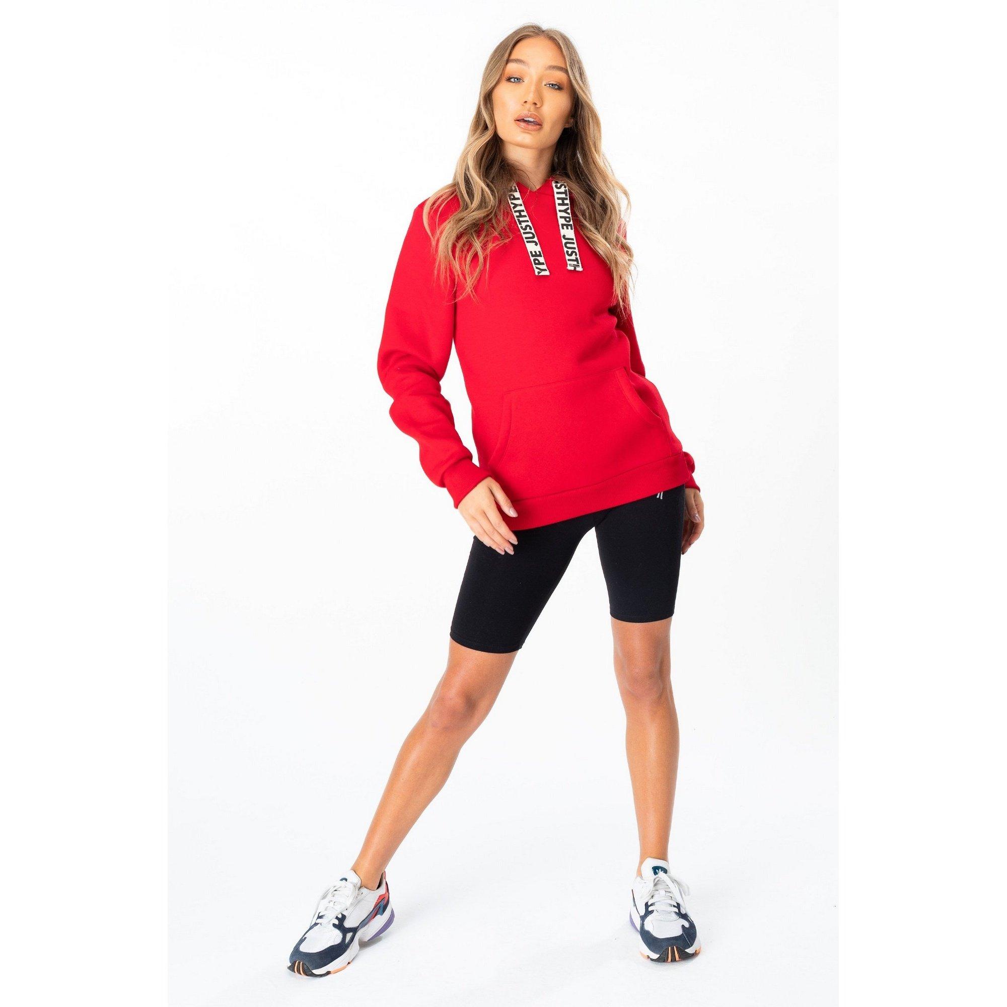 Image of Kapuzenpullover Damen Rot Bunt 46