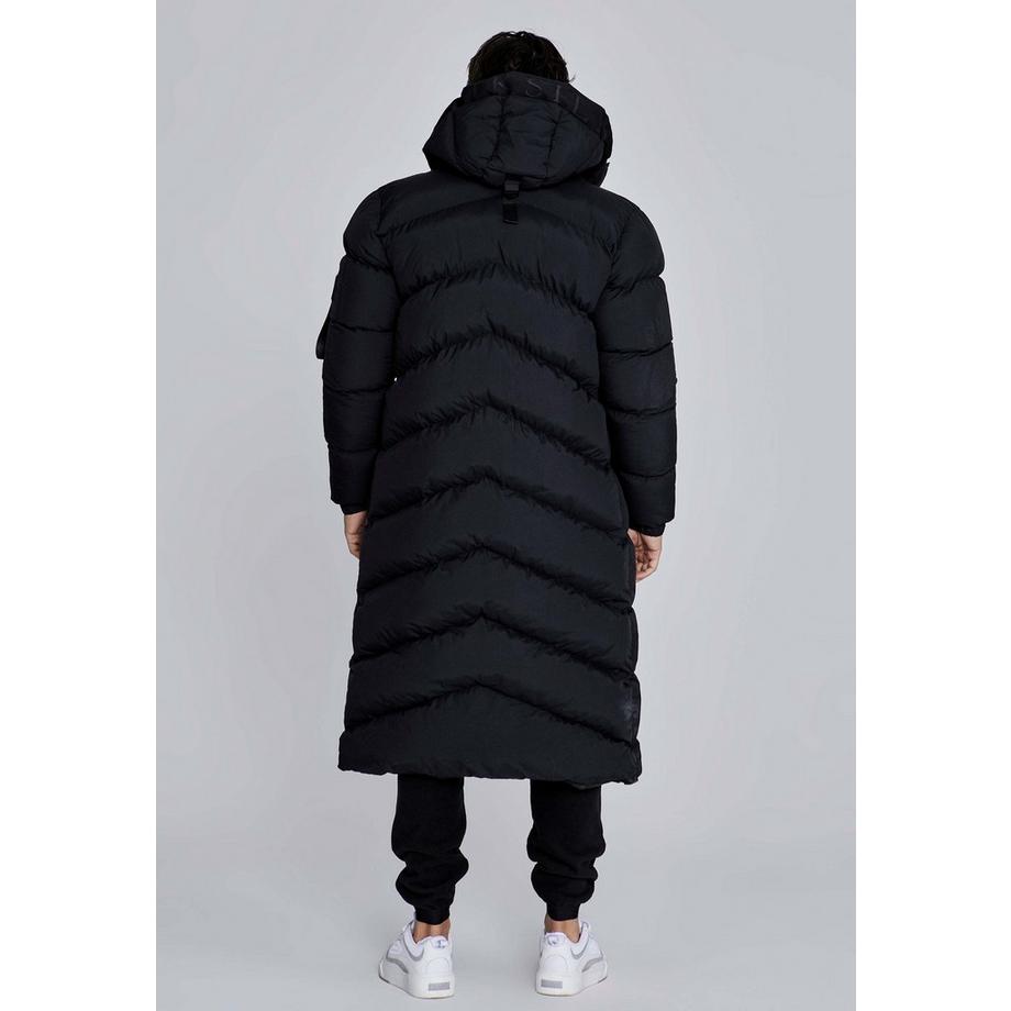 Sik Silk Wintermantel Longline Puffer  