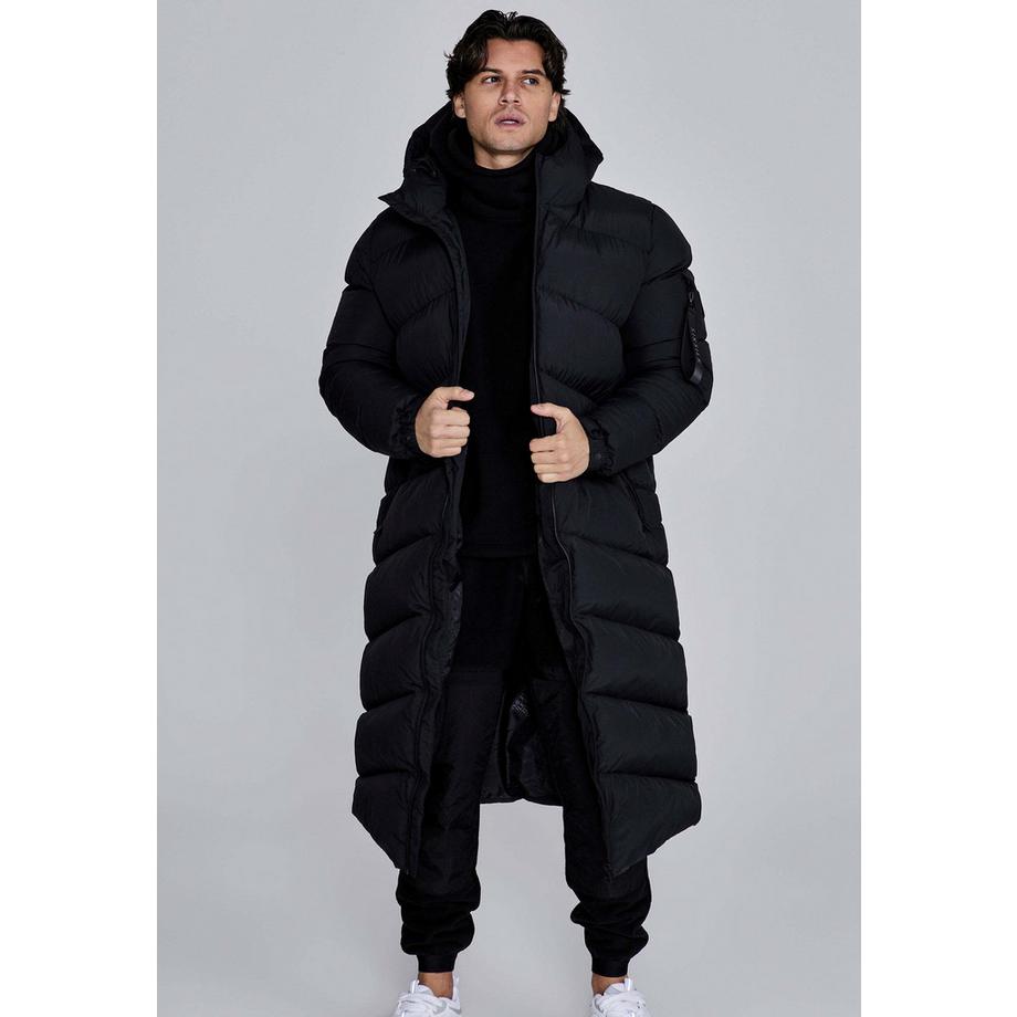 Sik Silk Wintermantel Longline Puffer  