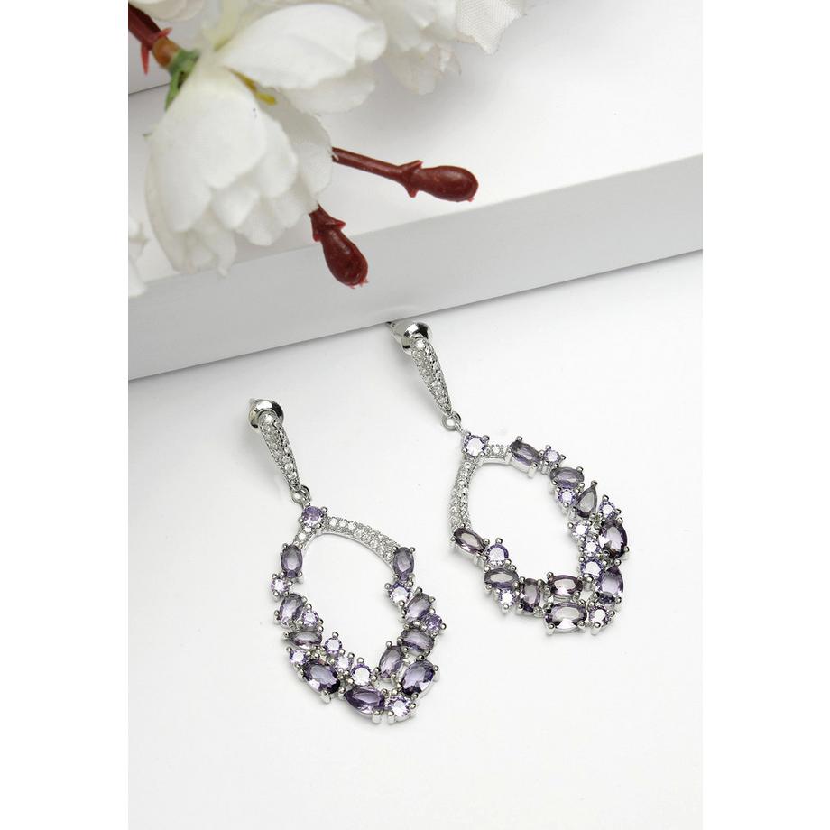 AVANT-GARDE PARIS  Diva Kollektion Zarte Cubic Zirconia Tropfenohrringe 