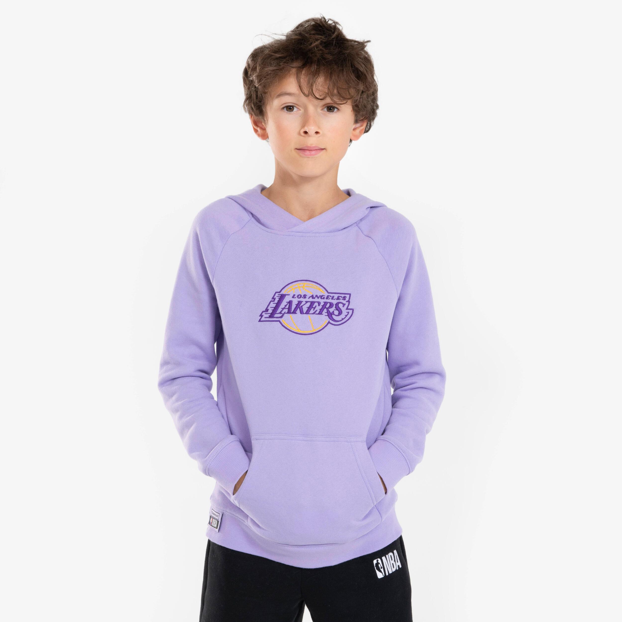 Image of Sweatshirt - Nba 900 Unisex Violett Bedruckt 123-130CM