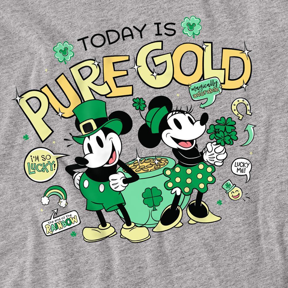 MICKEY MOUSE Pure Gold St Patricks Day T-Shirt  