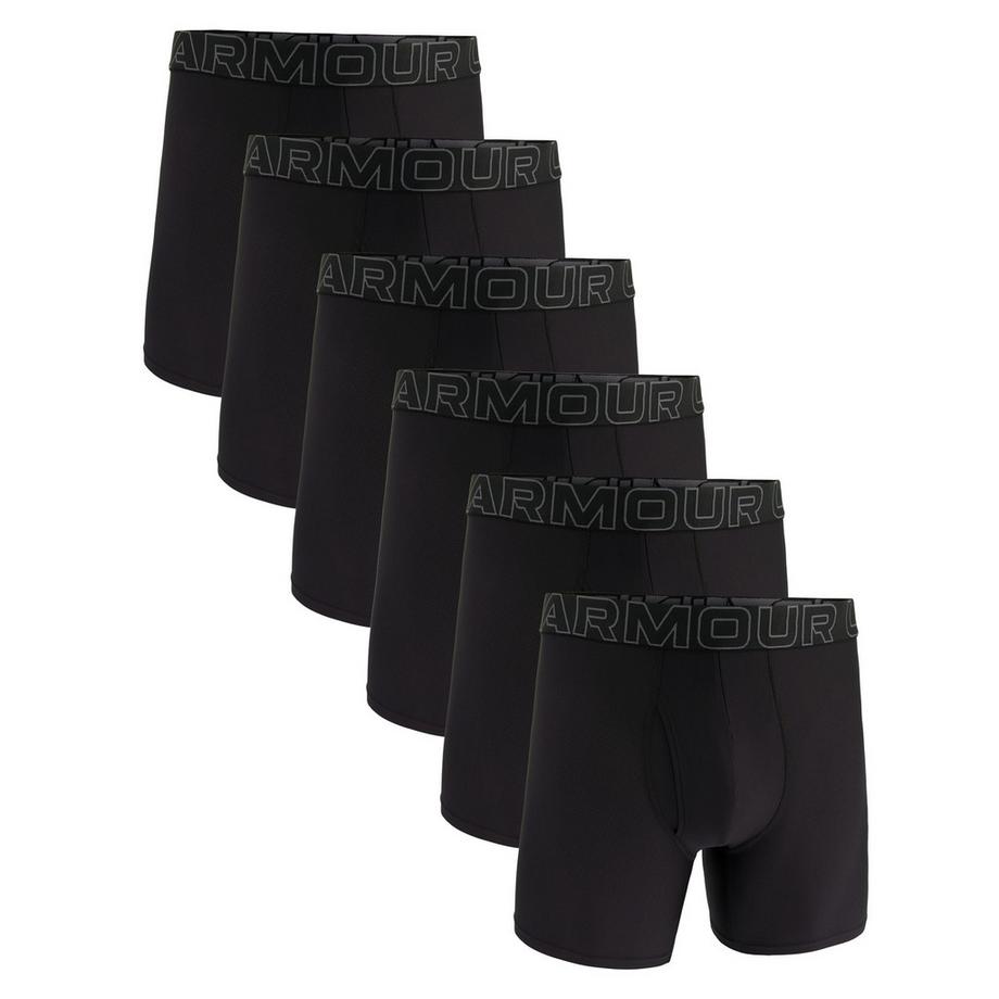 Boxer Uomini Confezione da 6 Aderente alla figura-UA PERFORMANCE TECH MESH -SOLID 6 IN 6PK