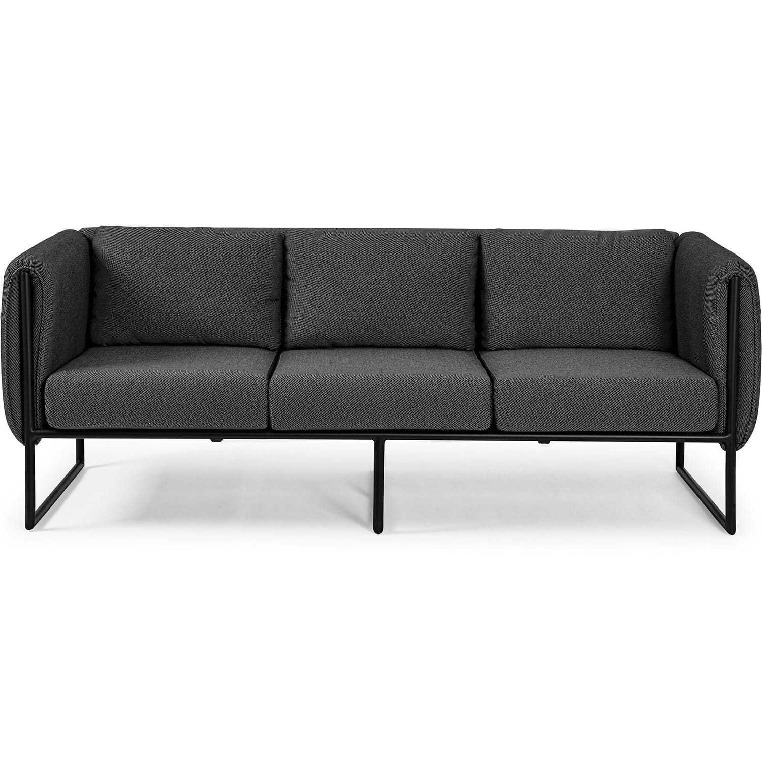 mutoni Gartensofa 3-Sitzer Pixel anthrazit  