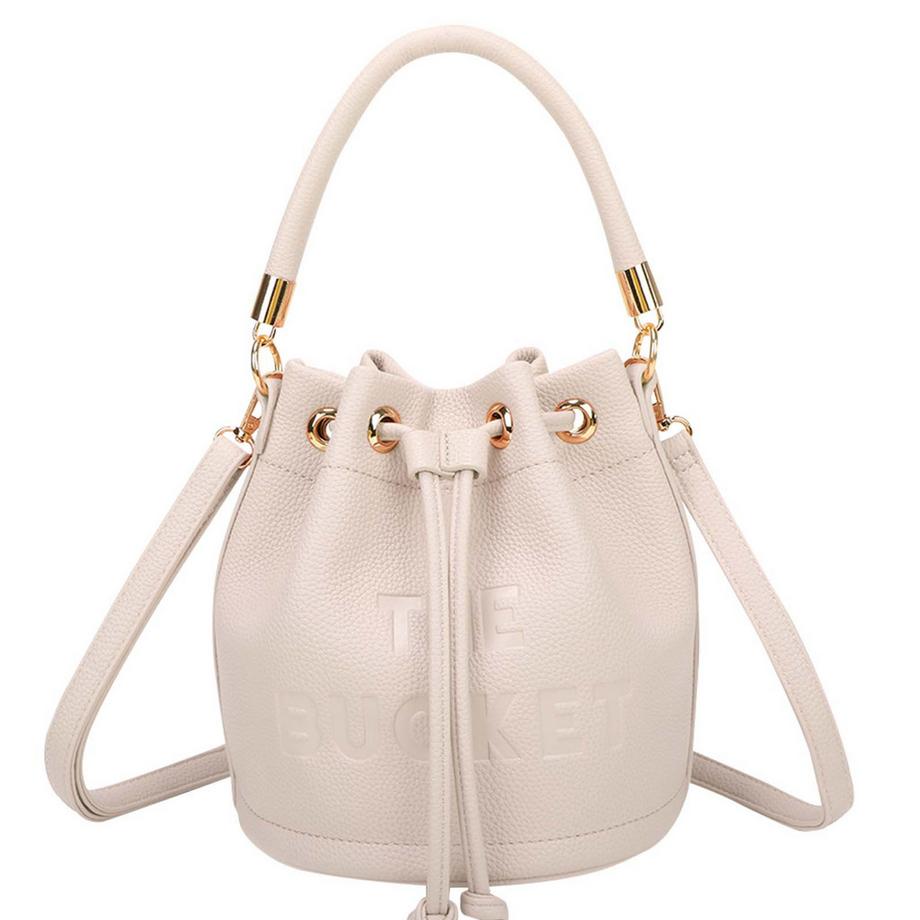 Gallantry THE BUCKET Genarbte Beuteltasche  