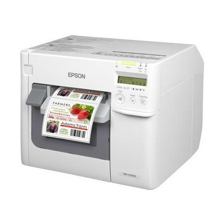 EPSON  TM-C3500 stampante per etichette (CD) Ad inchiostro A colori 720 x 360 DPI 103 mm/s Cablato Collegamento ethernet LAN 